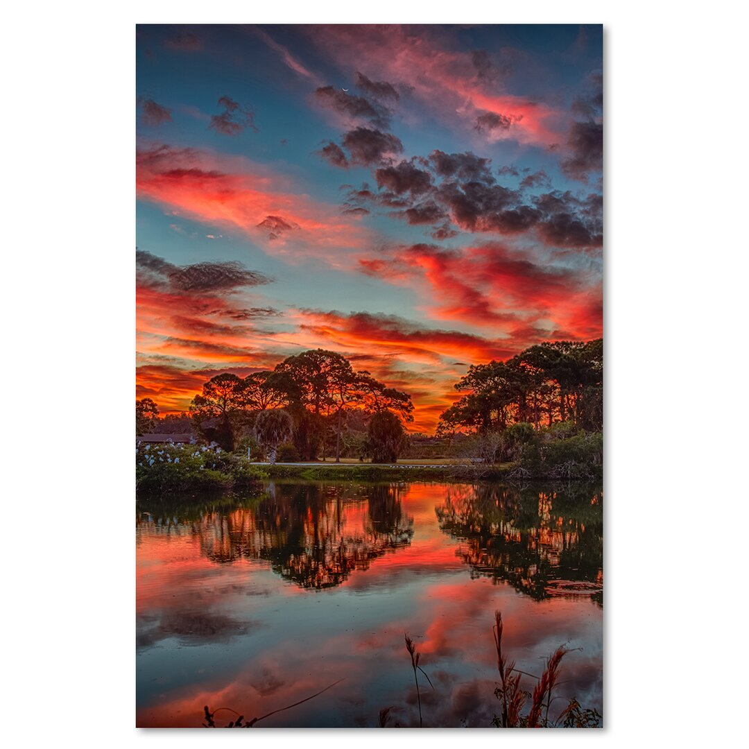 Leinwandbild Orange Landscapes