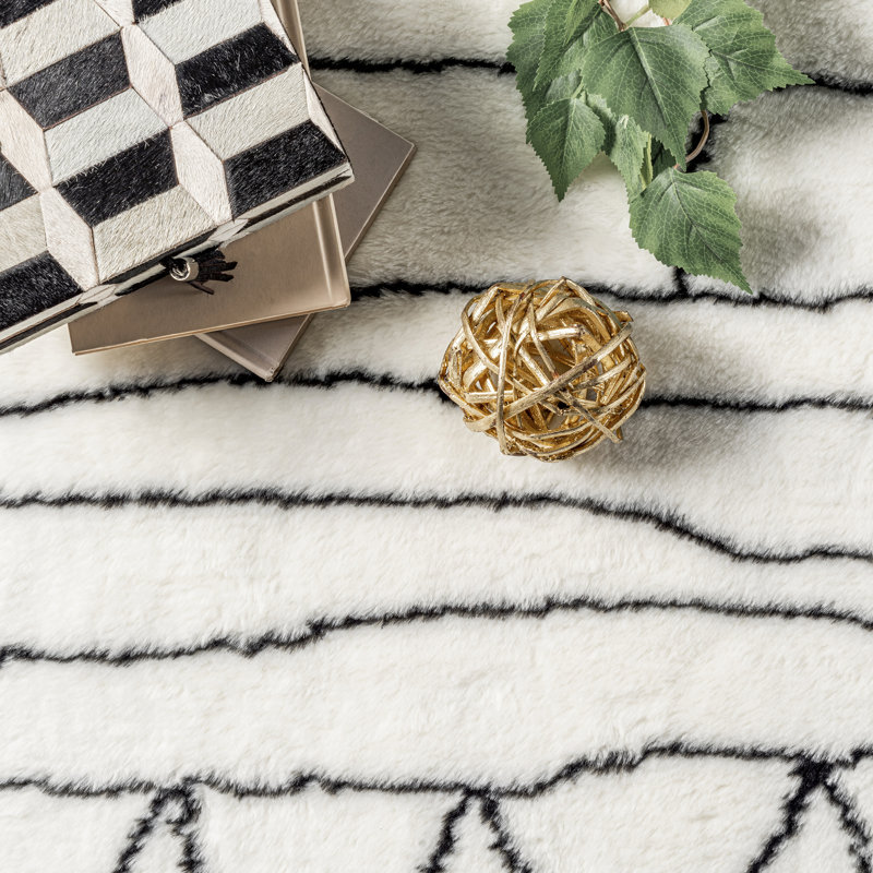 Tapis bohème Sandie SuperiorWash, Rectangle de 5 pi x 8 pi