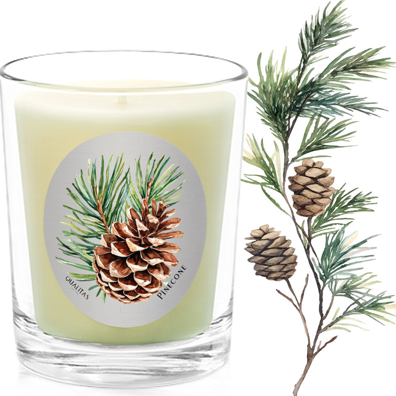 Beeswax Candle Pinecone