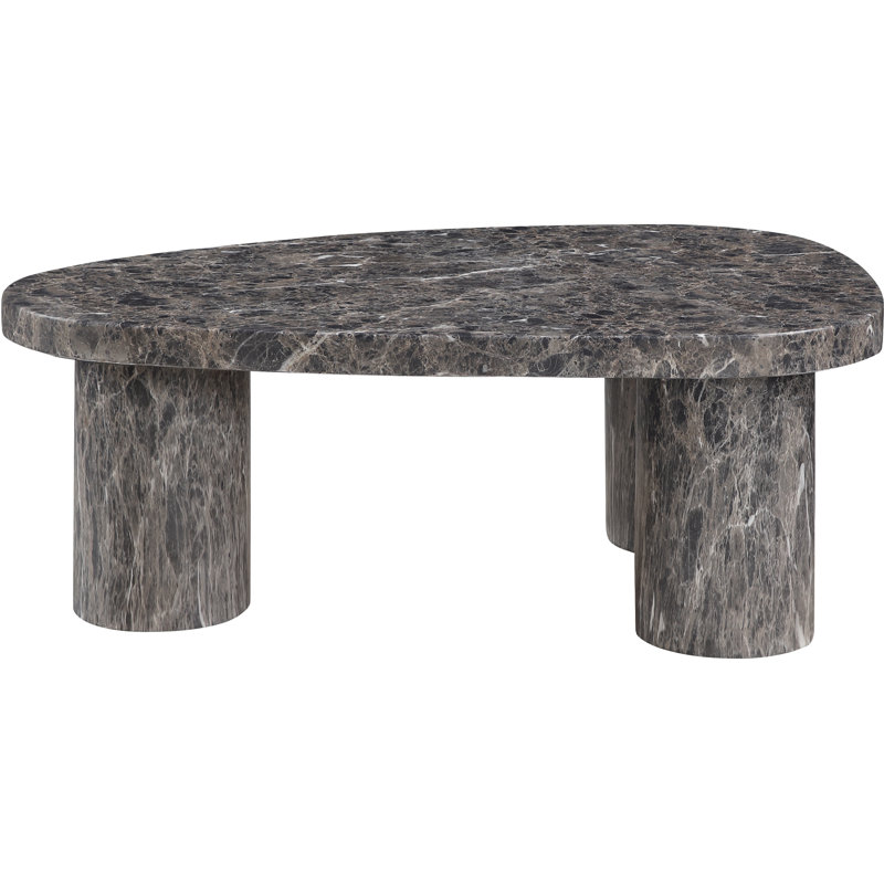Table basse Teramo Amata, H 13 po x L 36 po x l 25,5 po, Brun