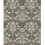 Spring Thicket Blue Tulip Damask Wallpaper-169110319