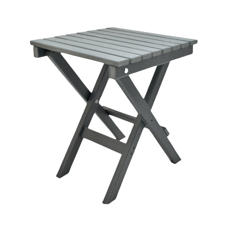 Petite table d'appoint Hdpe, Gris