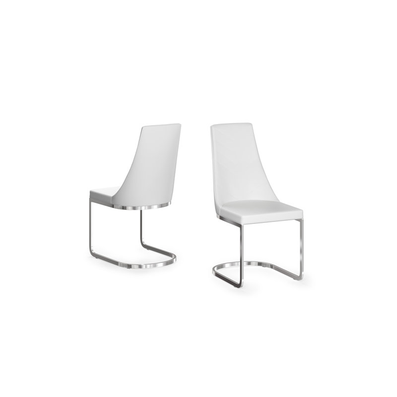 Janelle Upholstered Dining Chair, White