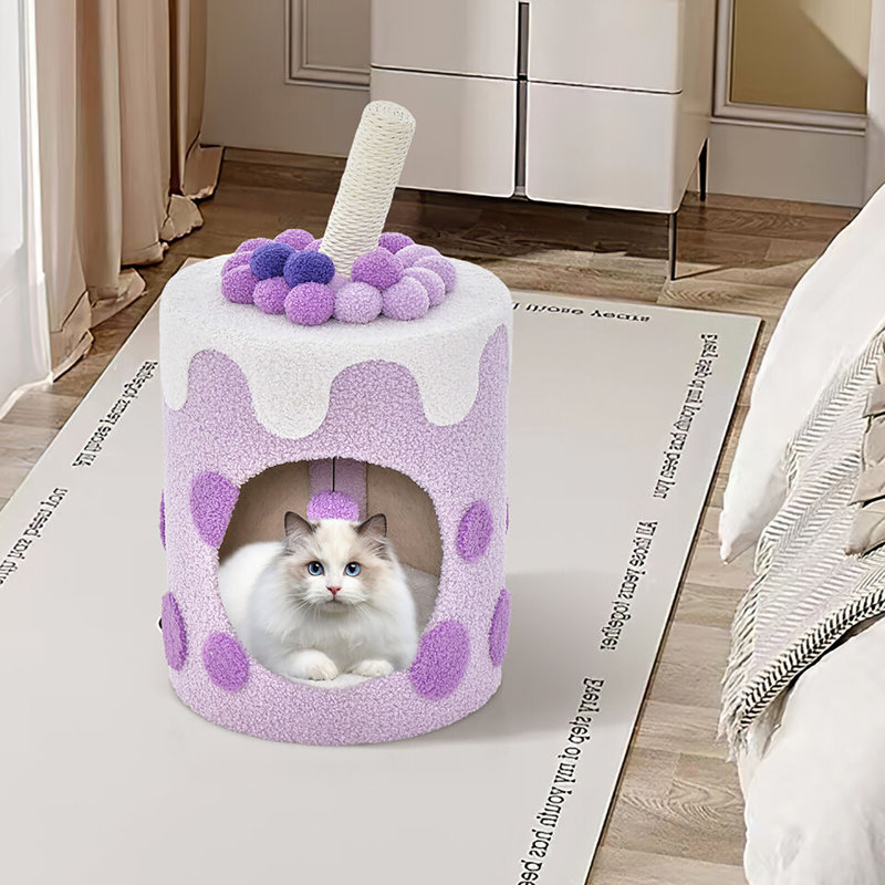 Lit pour animal de compagnie Deshuan, Mauve