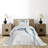 Flower Farmhouse / Country Polyester Coverlet-1320002718