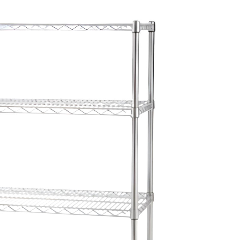 VersaRack 36'' Stainless Steel 5-Tier Mobile Shelving Unit