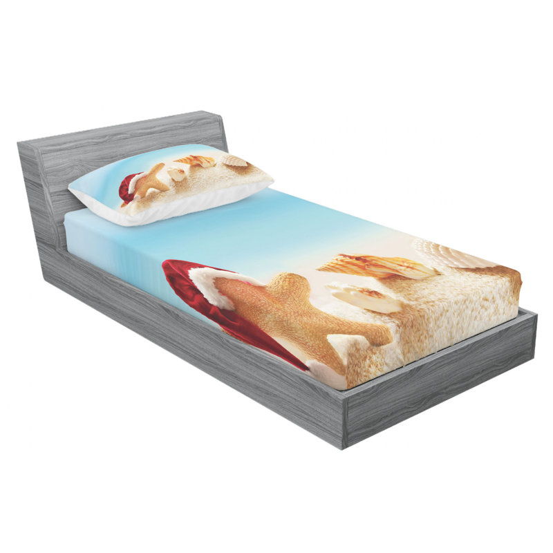 Microfiber Sheet Set, Twin Sheet Set with Fitted Sheet