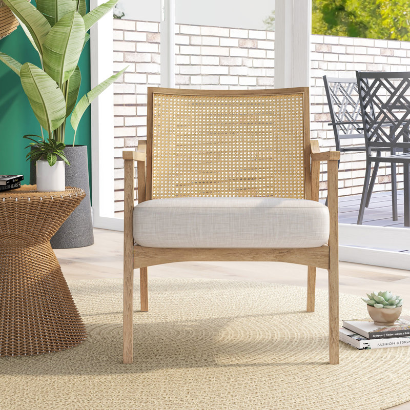 Fauteuil de 25 po Hanah, Naturel