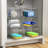  8 Pack Clear Stackable Acrylic Kitchen and Bathroom Drawer Organizers