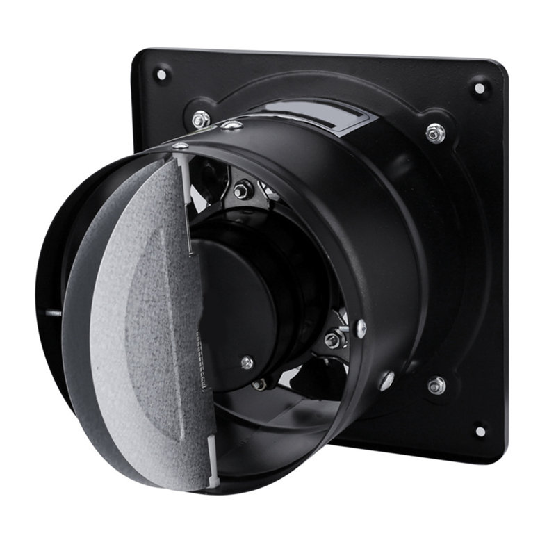 Extracteur de ventilation de 460 pi³ / min, Noir