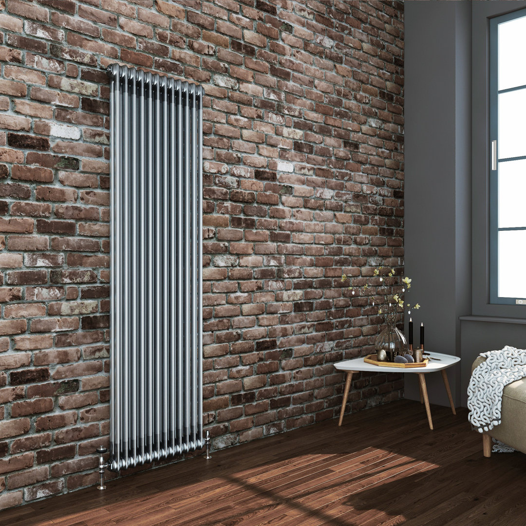 iBathUK Helena MKII Raw Metal radiator-Raw Metal