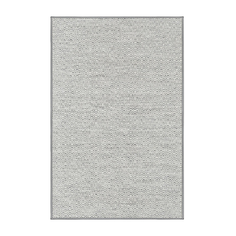 Tapis gris zone contemporaine Ingersoll, Rectangle 5 pi x 7 pi