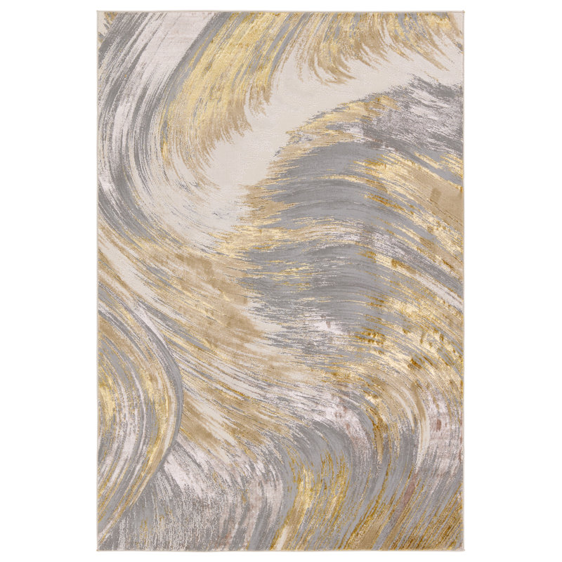 Bethenia Abstract Indoor Rug, Rectangle 7'10" x 10'6"