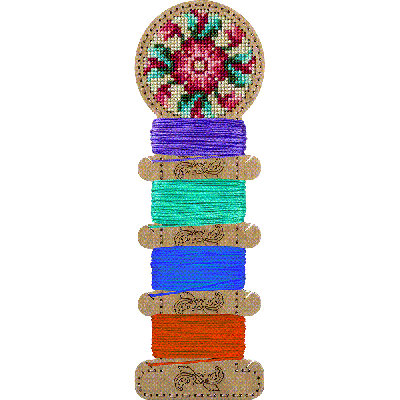 Blanc pour broderie avec fil sur bois FLHW-005