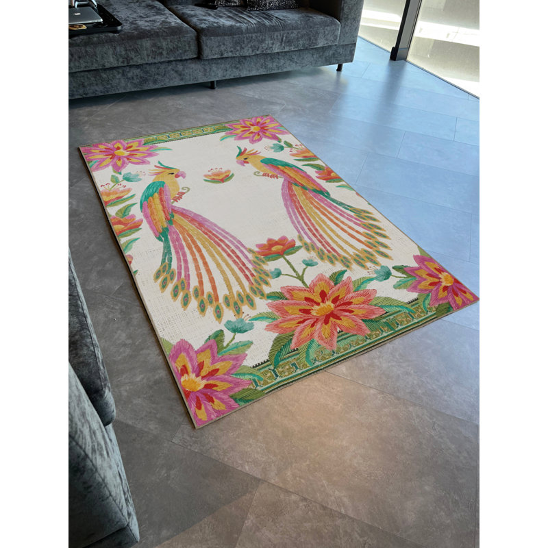 Tapis intérieur / extérieur Alcario, Rectangle 4 pi 4 po x 6 pi 3 po