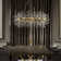 Galewood Modern Glam Firework Crystal Chandelier light Round Pendant Ceiling Lighting For Dining Room
