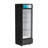 9 cu. ft. Commercial Upright Display Refrigerator Glass Door Merchandiser with LED Lighting in Black