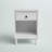 Haney 1-Drawer Solid Wood Nightstand-1416041146