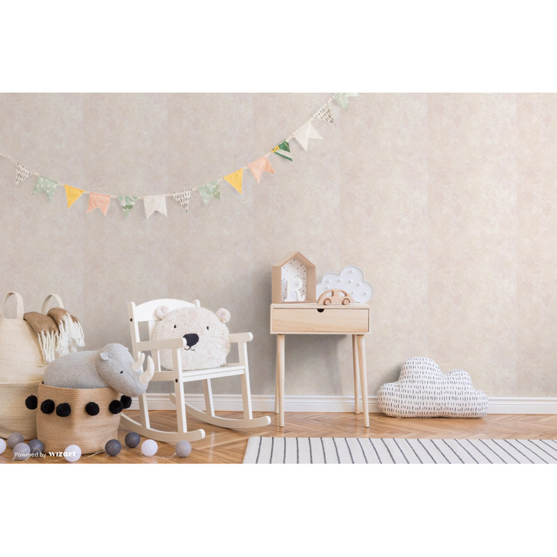 Aurora 10m x 53cm Wallpaper Roll, Cream
