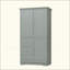 Armoire de rangement avec portes pour salle de bain / bureau, trois tiroirs-2125322402