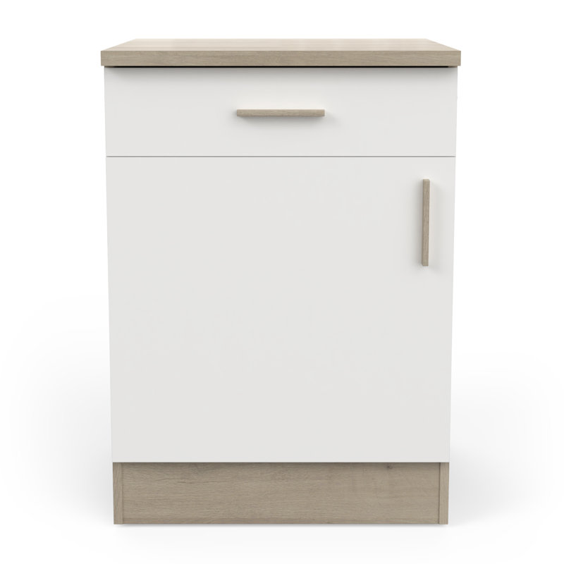 Origan Base Unit, White/Brown