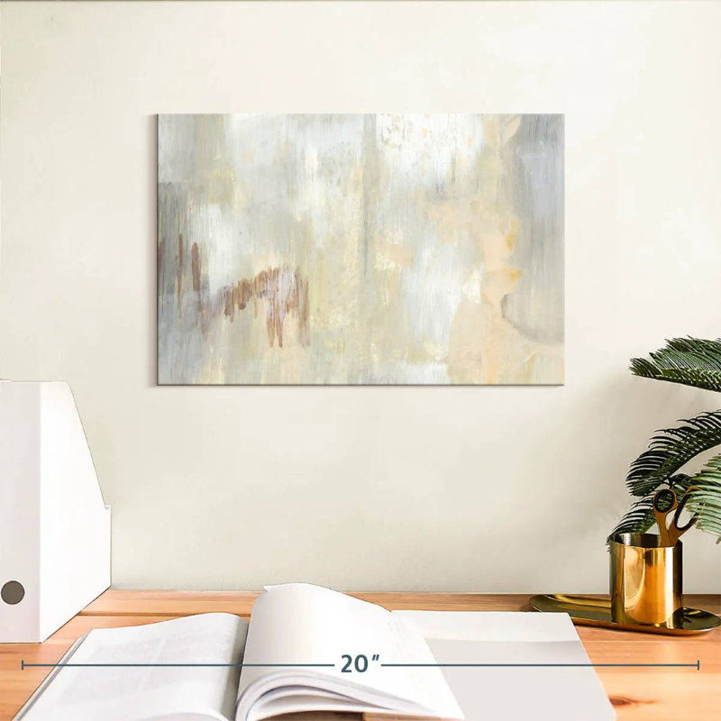 Avery Barely Blush I, 8" H x 12" W