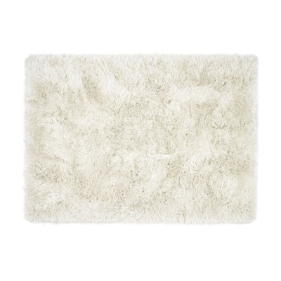 Barksdale Solid Colour Machine Tufted Shag Area Rug