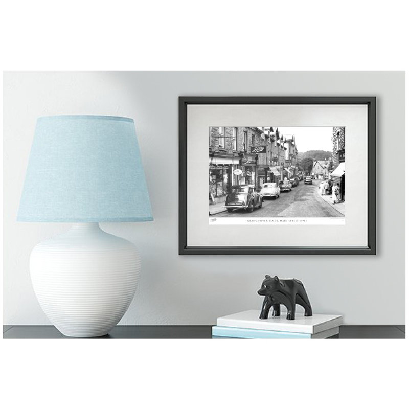 Grange-over-Sands, Main Street C1955 by Francis Frith - Single Picture Frame Print, 45cm H x 60cm W x 2.3cm D