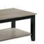 Table basse à 4 pieds avec rangement Dellan