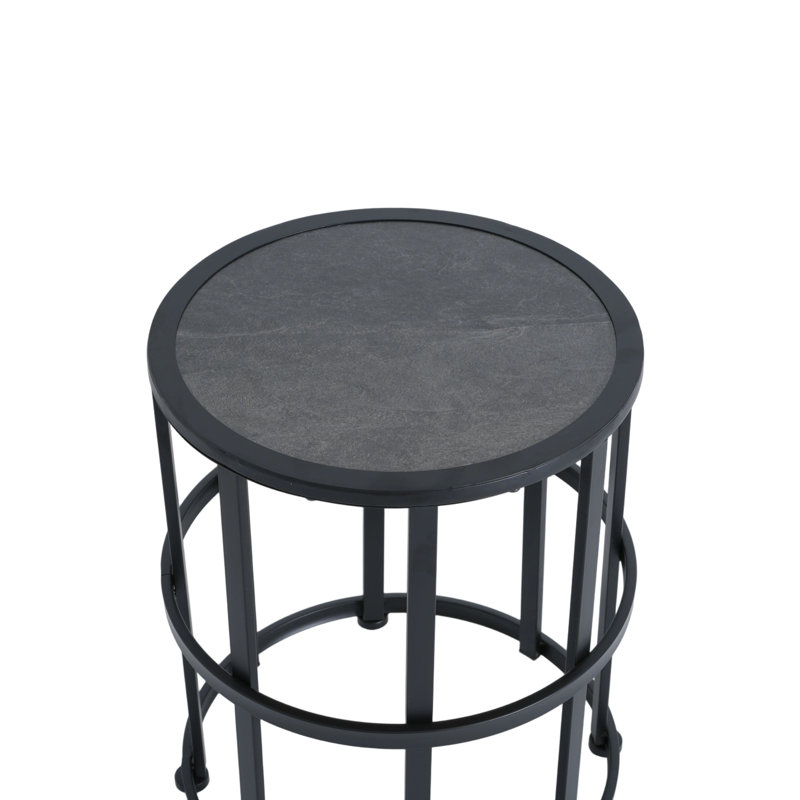 Table d'appoint en pierre / béton Hargraves