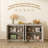 Designer Modern Minimalist Style 55'' Fluted Panel Sideboard-2102140197