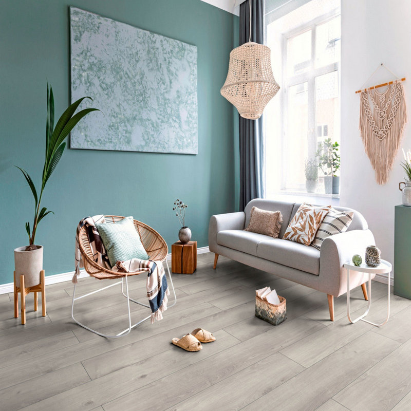 Oak Laminate Flooring, Light Brown