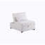 Canapé convertible avec lit escamotable et revêtement en sherpa, pour la vie moderne et les chambres d'amis-1061543054