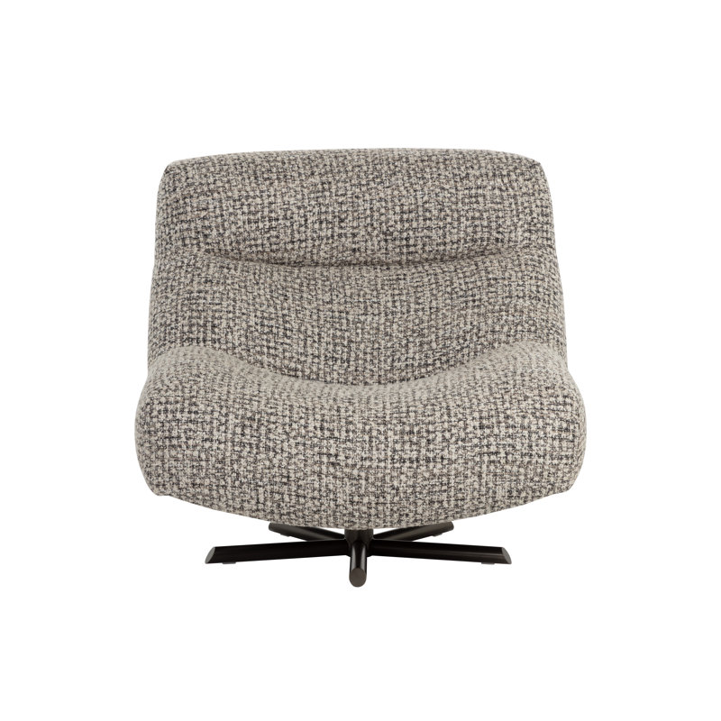 FAUTEUIL DE GALET PIVOTANT NOBU - NUVOLA SHALE