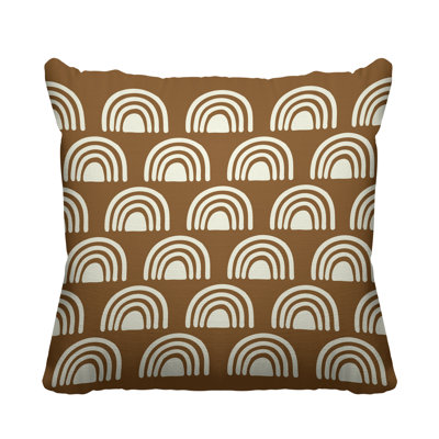 Coussin décoratif à motif abstrait