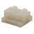 Bi-Fold Door Guide Cap, Nylon, Fits 1/4 in. Rod