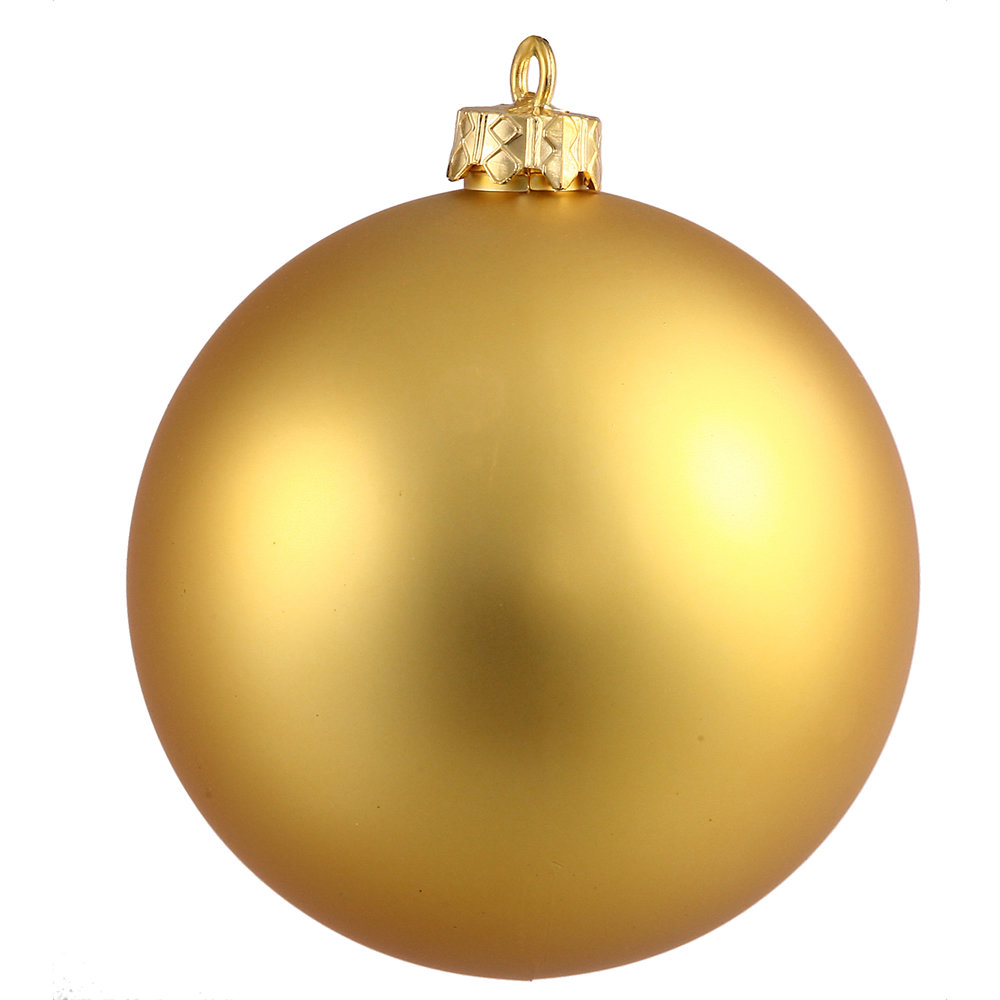 Holiday Décor Ball Ornament, Gold