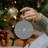4" Green Glitter and Sequin Leaf Shatterproof Christmas Ball Ornament