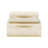 Zynova Rectangular Gold Accented Box Set - Cream Faux Shagreen-105511588-123807030