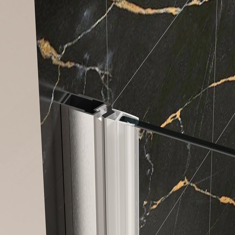 Universal Pivot Shower Door For Bathroom