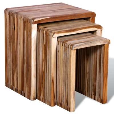 Cage 3 Piece Nest of Tables