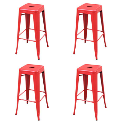 Hullinger Counter Stool with Metal Frame