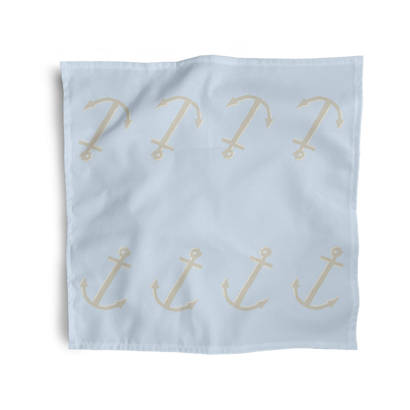 Harvey Anchored Napkins, Yellow