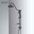 Rain Dual Shower Head 2.5 GPM GPM-64150490