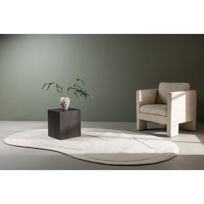 Arvene Wool 175cm X 290cm Area Rug, Beige