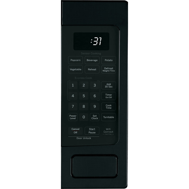 GE Profile 1.1 Cu. Ft. Countertop Microwave Oven, Black