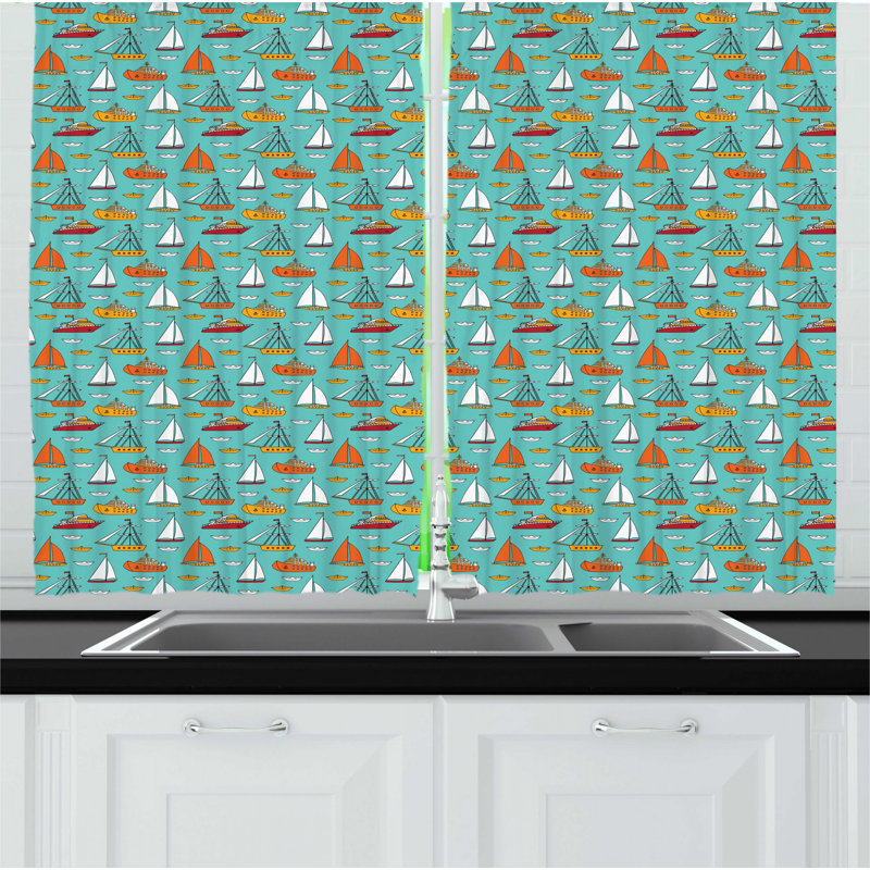 Tailored Kitchen Curtain