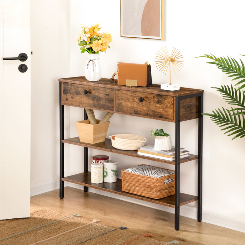 Lowrher 100cm Console Table with Storage