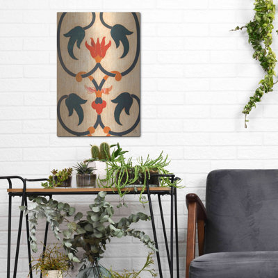 Red Barrel Studio® 'Mosaic II' by Nathan Larson, Metal Wall Art