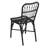 Outdoor Patio Dining Chairs  2  - Modern Grey & Iron Protected, Simple To Clean, 400Lbs Capacity Of 2 Elegant For Garden Strong Base, Hand-Woven , Weight Limit, Hue-214619514